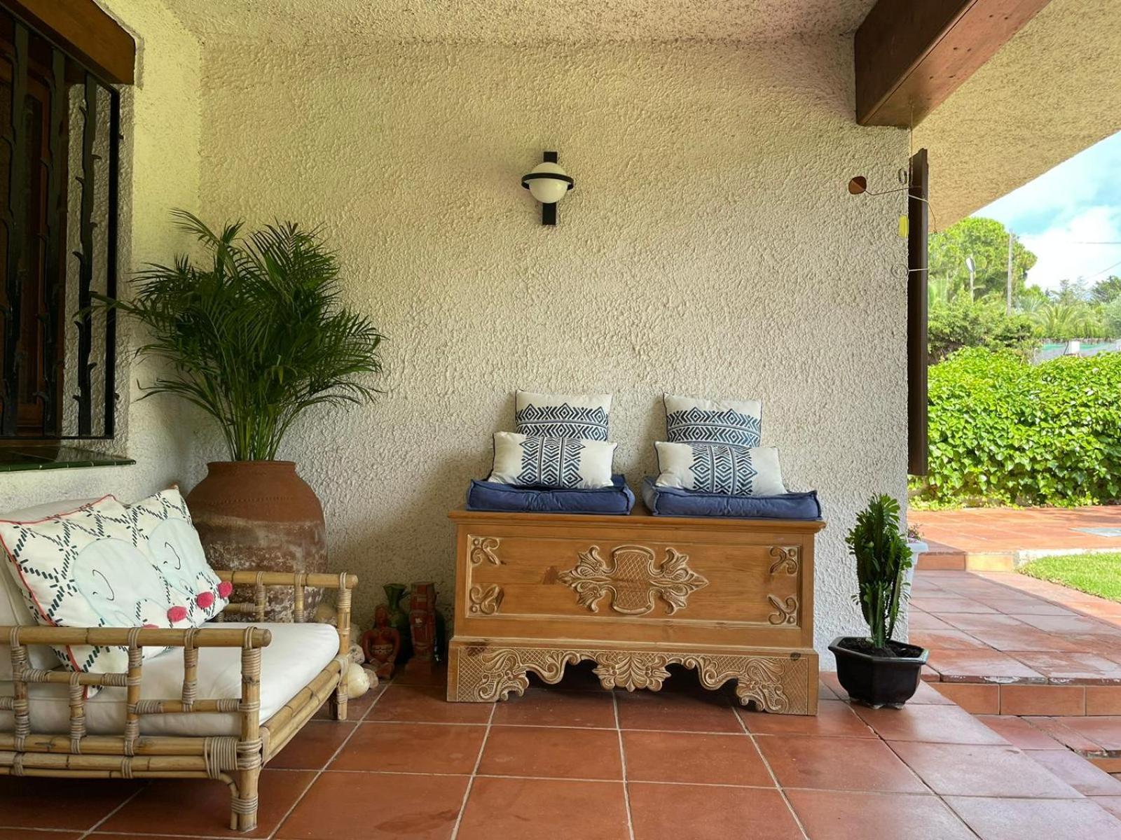 Casa Mediterranea Con Gran Jardin Y Piscina A 500 M De La Playa Roda de Bera Exterior photo